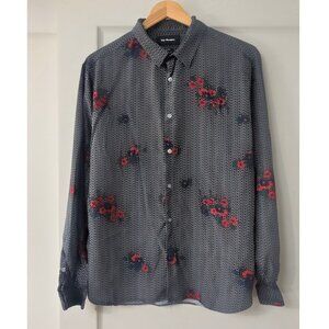 The Kooples | Men's Floral Chain Print Fitted Shirt